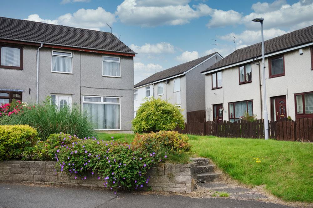 Council housing estate